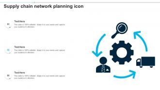 Supply Chain Network Planning Icon