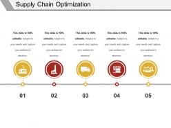 Supply chain optimization ppt examples slides