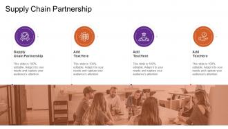 Supply Chain Partnership In Powerpoint And Google Slides Cpb