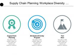 Supply chain planning workplace diversity program strategic action plan cpb