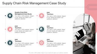 Supply Chain Risk Management Case Study In Powerpoint And Google Slides Cpb