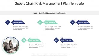 Supply Chain Risk Management Plan Template In Powerpoint And Google Slides Cpb