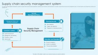 Supply Chain Security Management System