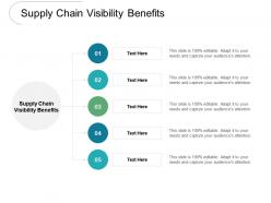 Supply chain visibility benefits ppt powerpoint presentation outline design inspiration cpb