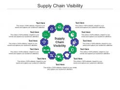 Supply chain visibility ppt powerpoint presentation slides gridlines cpb