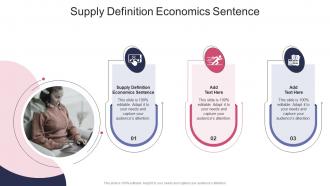Supply Definition Economics Sentence In Powerpoint And Google Slides Cpb
