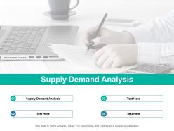Supply demand analysis ppt powerpoint presentation show gallery cpb