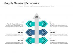Supply demand economics ppt powerpoint presentation professional format ideas cpb