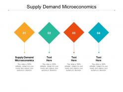 Supply demand microeconomics ppt powerpoint presentation summary show cpb