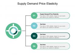 Supply demand price elasticity ppt powerpoint presentation inspiration cpb
