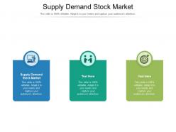 Supply demand stock market ppt powerpoint presentation infographic template rules cpb