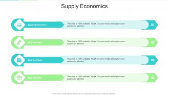 Supply Economics In Powerpoint And Google Slides Cpb
