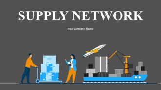Supply Network Powerpoint Ppt Template Bundles