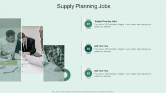 Supply Planning Jobs In Powerpoint And Google Slides Cpb