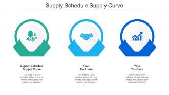 Supply schedule supply curve ppt powerpoint presentation inspiration tips cpb