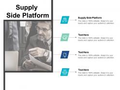 Supply side platform ppt powerpoint presentation summary designs cpb