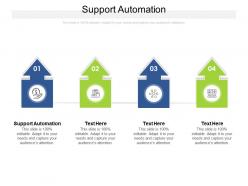 Support automation ppt powerpoint presentation icon microsoft cpb