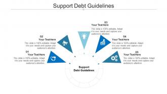 Support debt guidelines ppt powerpoint presentation ideas slide portrait cpb