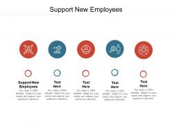 Support new employees ppt powerpoint presentation icon example introduction cpb