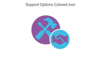 Support Options Colored Icon In Powerpoint Pptx Png And Editable Eps Format