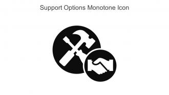 Support Options Monotone Icon In Powerpoint Pptx Png And Editable Eps Format