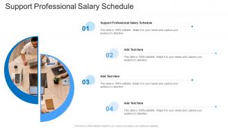 Support Professional Salary Schedule In Powerpoint And Google Slides Cpb