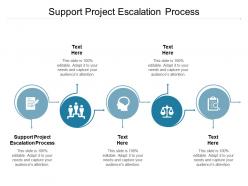 Support project escalation process ppt powerpoint presentation pictures graphics cpb