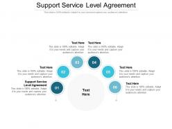 Support service level agreement ppt powerpoint presentation summary graphics pictures cpb