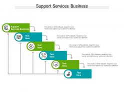 Support services business ppt powerpoint presentation styles example introduction cpb