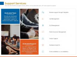 Support services version management ppt powerpoint presentation example 2015