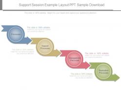Support session example layout ppt sample download