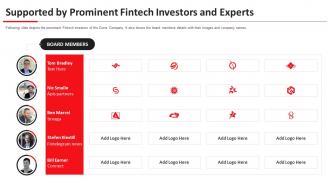Supported by prominent fintech investors and experts