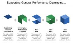 Supporting general performance developing performance indicators report performance