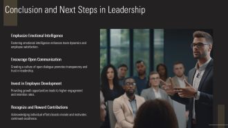 Supportive Leadership In Business PPT Information AT Compatible Professionally