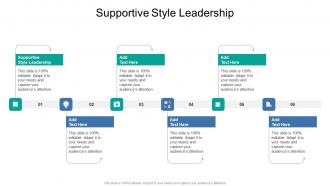 Supportive Style Leadership In Powerpoint And Google Slides Cpb