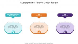 Supraspinatus Tendon Motion Range In Powerpoint And Google Slides Cpb