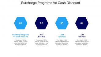 Surcharge Programs Vs Cash Discount Ppt Powerpoint Presentation Inspiration Cpb