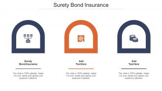 Surety Bond Insurance Ppt Powerpoint Presentation Model Clipart Cpb