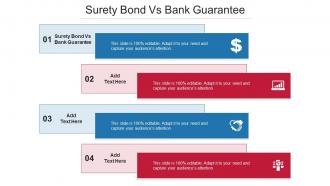 Surety Bond Vs Bank Guarantee Ppt Powerpoint Presentation Model Graphics Cpb