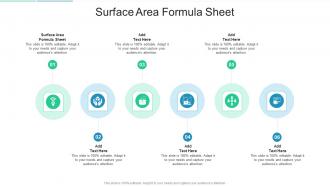 Surface Area Formula Sheet In Powerpoint And Google Slides Cpb