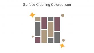 Surface Cleaning Colored Icon In Powerpoint Pptx Png And Editable Eps Format