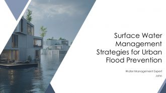 Surface Water Management Strategies For Urban Flood Prevention PPT Demonstration AT