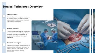 Surgical Approaches And Reconstruction Of Ossicles PPT Graphics AT Idea Adaptable