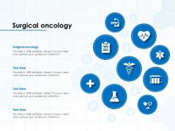 Surgical oncology ppt powerpoint presentation outline slide portrait