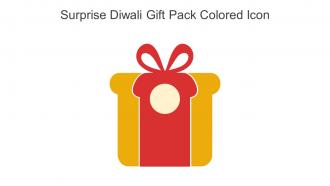Surprise Diwali Gift Pack Colored Icon In Powerpoint Pptx Png And Editable Eps Format