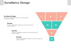 Surveillance storage ppt powerpoint presentation summary examples cpb
