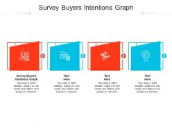 Survey buyers intentions graph ppt powerpoint presentation infographic template files cpb