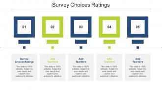 Survey Choices Ratings In Powerpoint And Google Slides Cpb