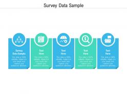 Survey data sample ppt powerpoint presentation portfolio show cpb