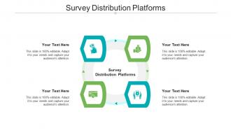 Survey distribution platforms ppt powerpoint presentation show slides cpb